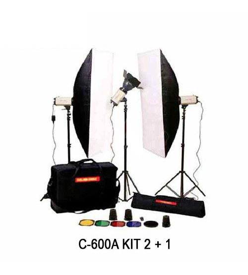 Paket Studio Golden Eagle C-600A Kit 2+1